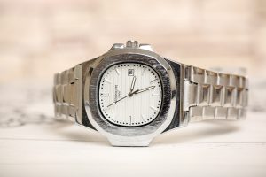 Classic Silver Patek Philippe Analog Watch