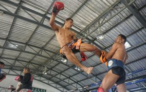2 men in boxing outfit - Interesting facts about Thai boxing by Itai Lipetz
